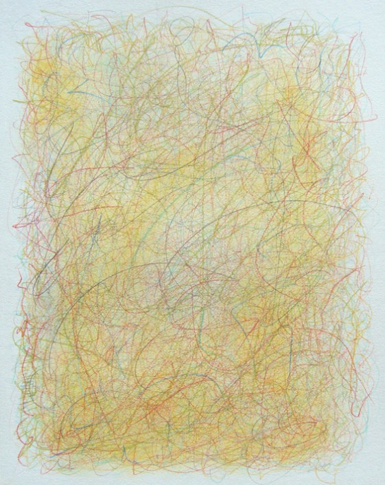 Marlise Senzamici | "Proposition1_#28" | Graphite and color pencil on acid-free paper | 20 x 16 in.