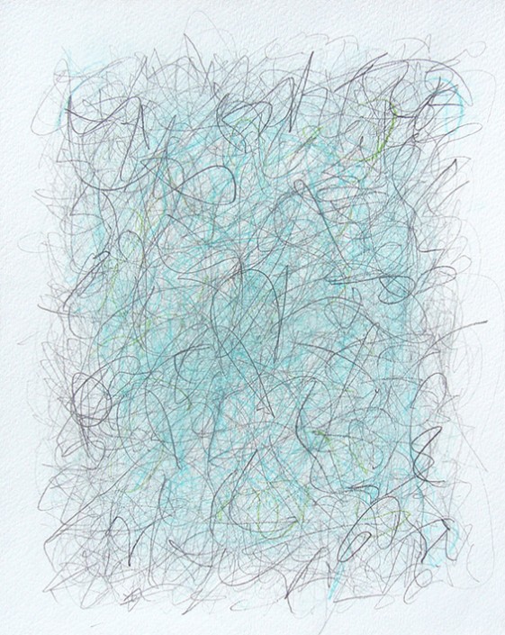 Marlise Senzamici | "Uniquely Hue_#35" | Color and graphite pencil on acid-free paper | 14 x 11 in.