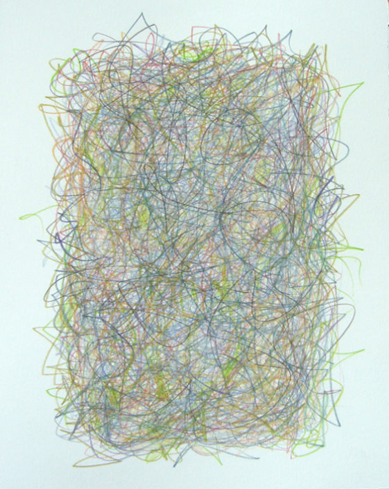 Marlise Senzamici | "Casa sull'Albero_#8" | Graphite and colored pencil on acid-free paper | 14 x 11 in.