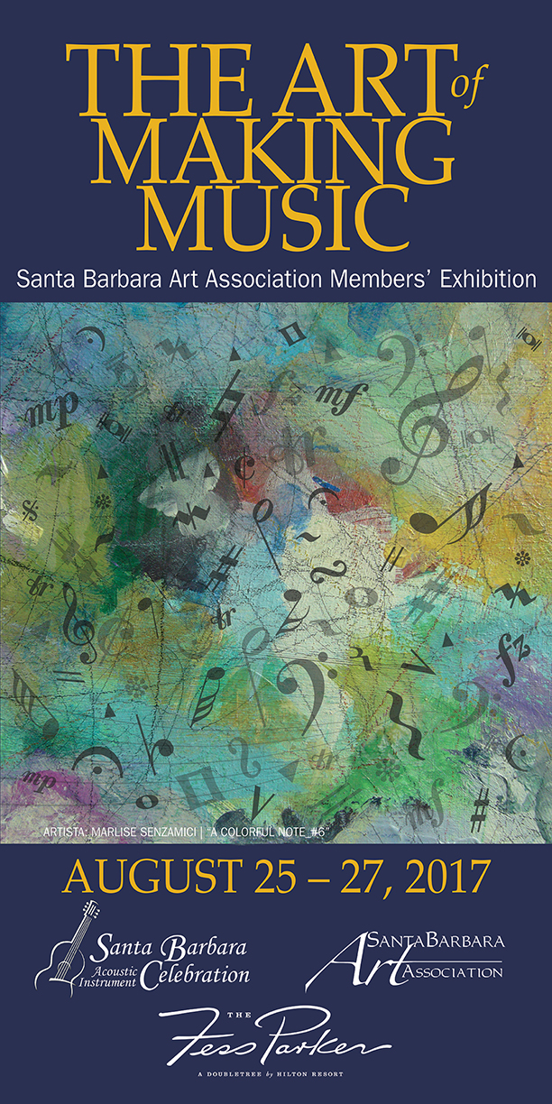 The Santa Barbara Acoustic Instrument Celebration Poster