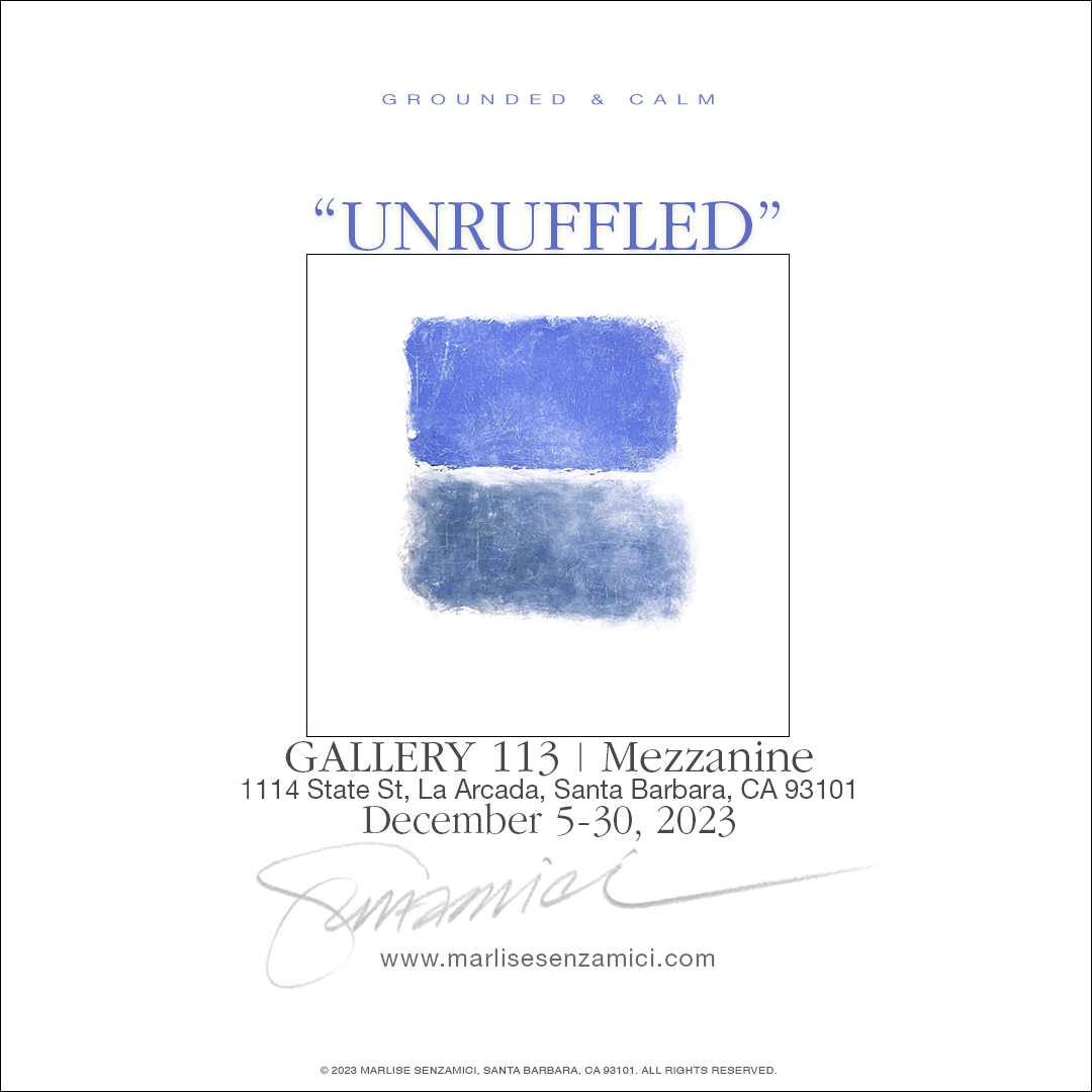"Unruffled", Gallery 113, December 2023, Featured Artist, Wall A